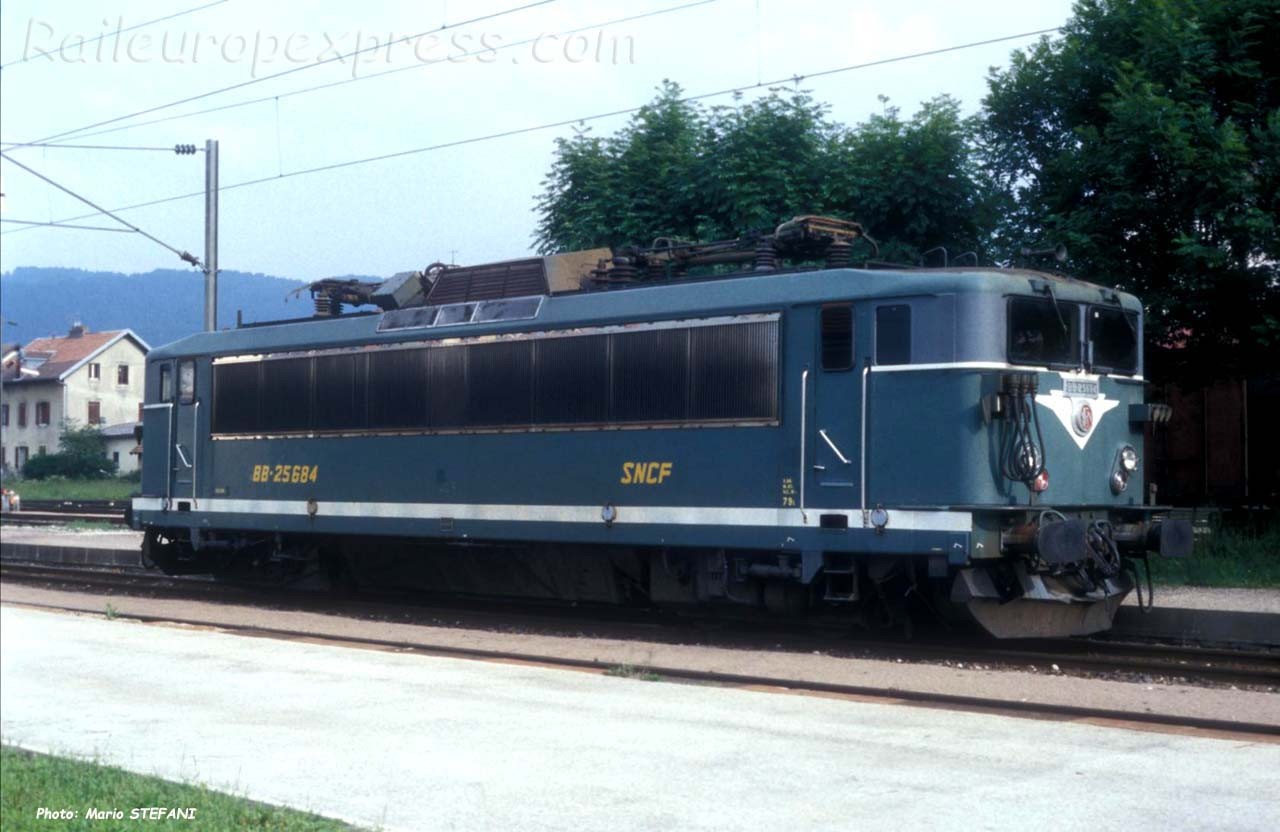 BB 25684 SNCF à Pontarlier (F-25)