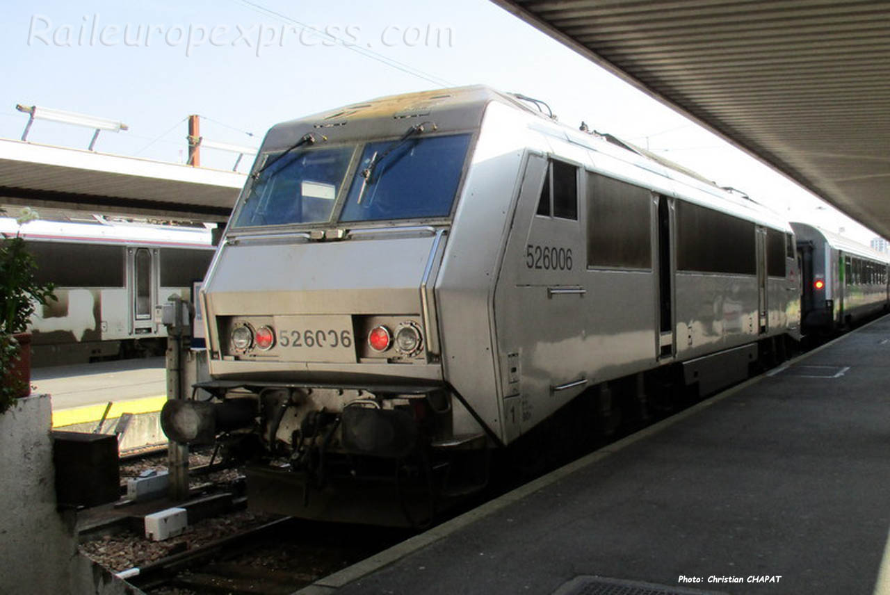 BB 26006 SNCF à Paris-Bercy (F-75)