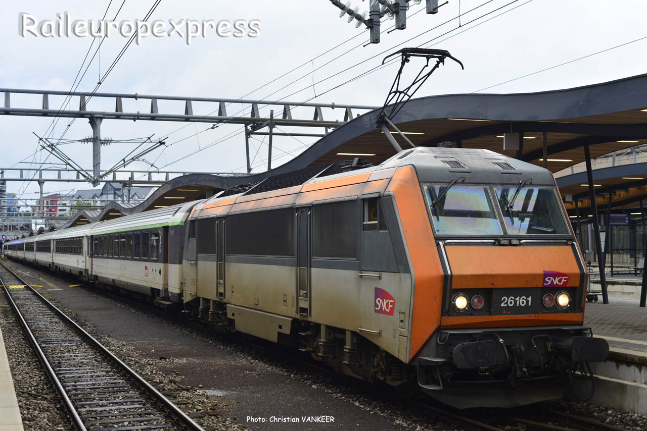 BB 26161 SNCF à Luxembourg (L)