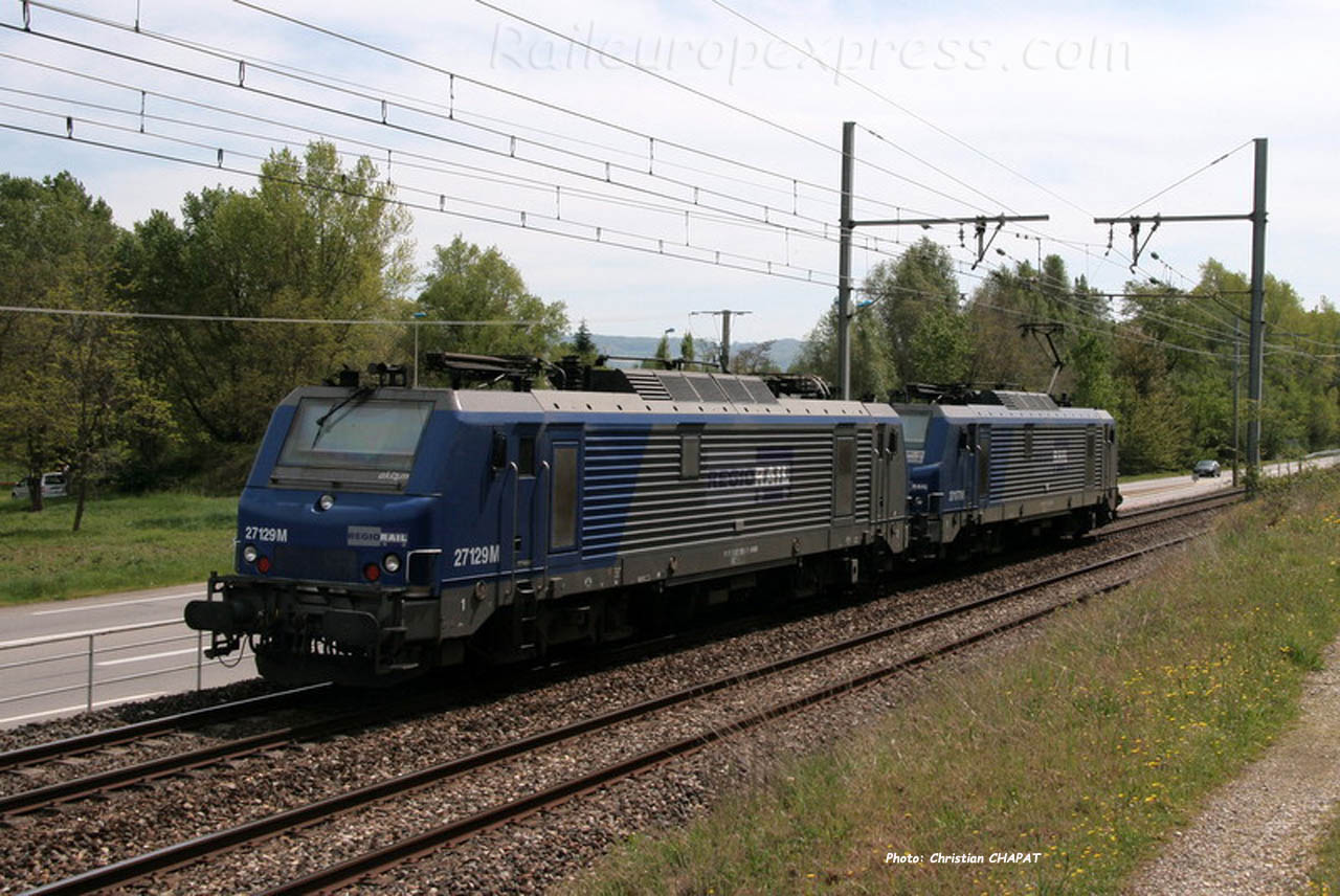 BB 27129 Régiorail à Andance (F-07)