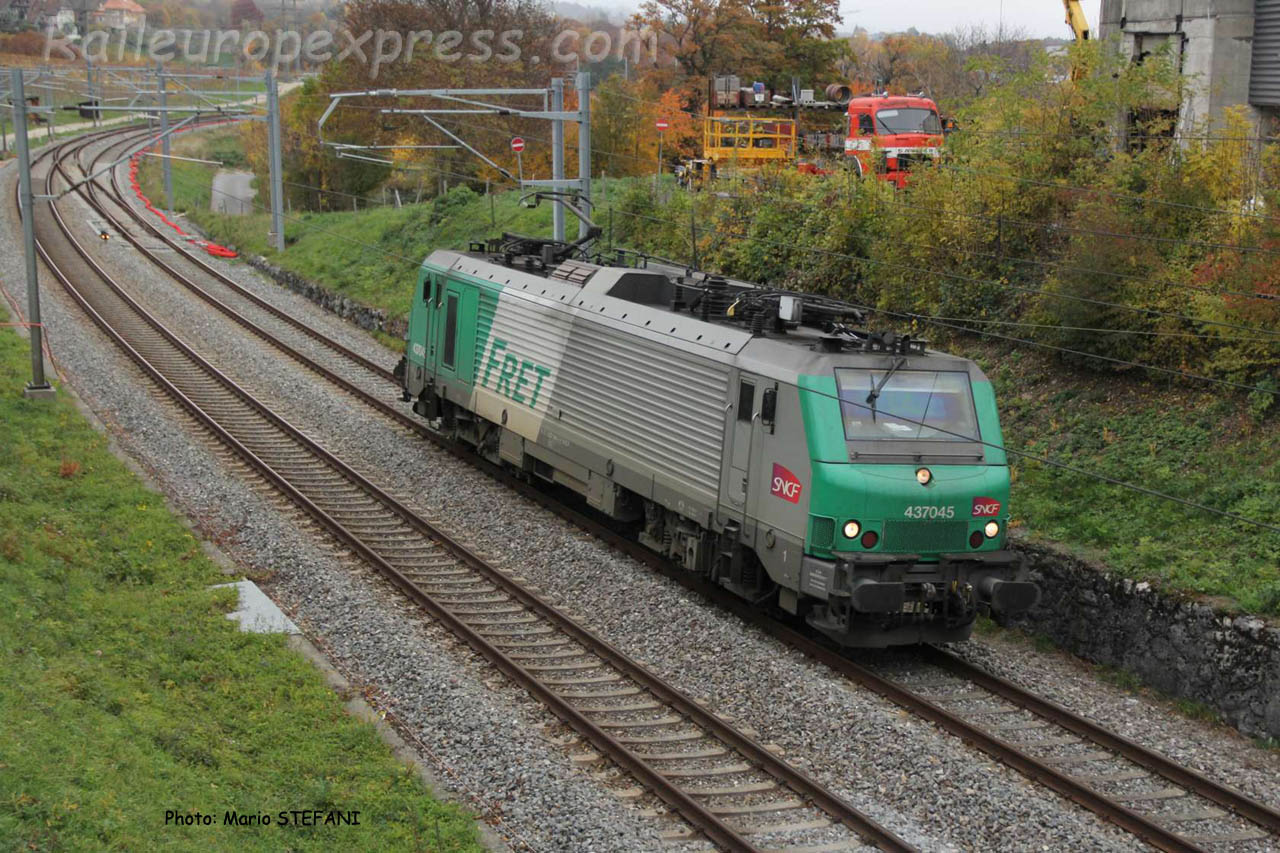 BB 37045 SNCF à Boudry (CH)