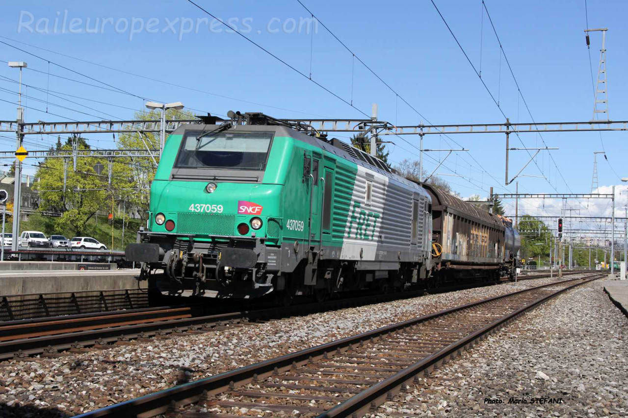 BB 37059 SNCF à Morges (CH)