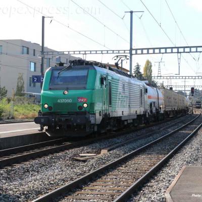 BB 37060 SNCF à Morges (CH)