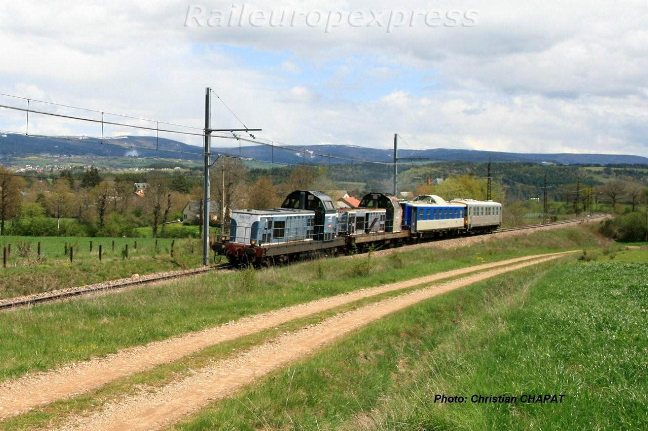 BB 66020 vers Ruynes en Margeride