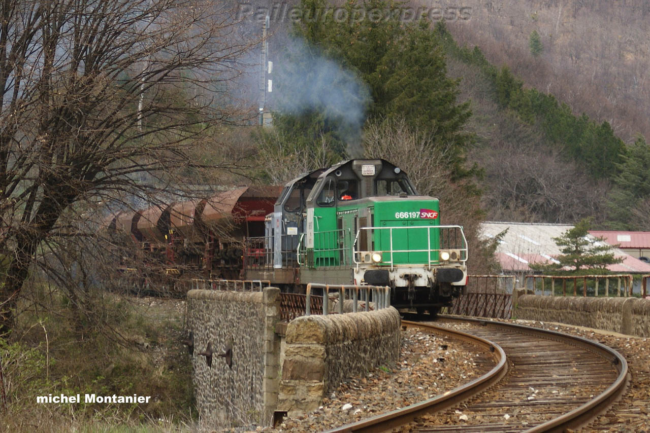 BB 66197 SNCF à Villefort (F 48)