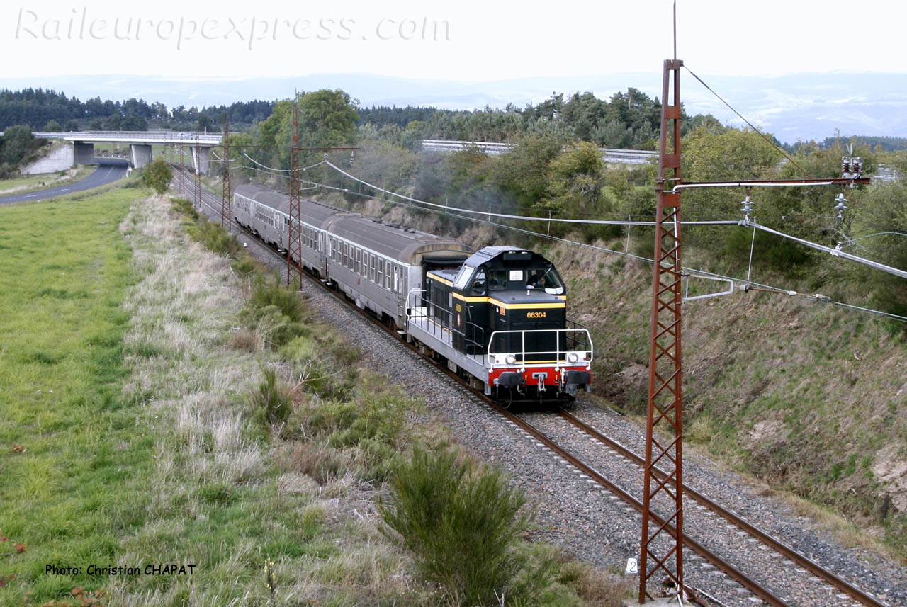 BB 66304 vers Loubaresse (F-15)