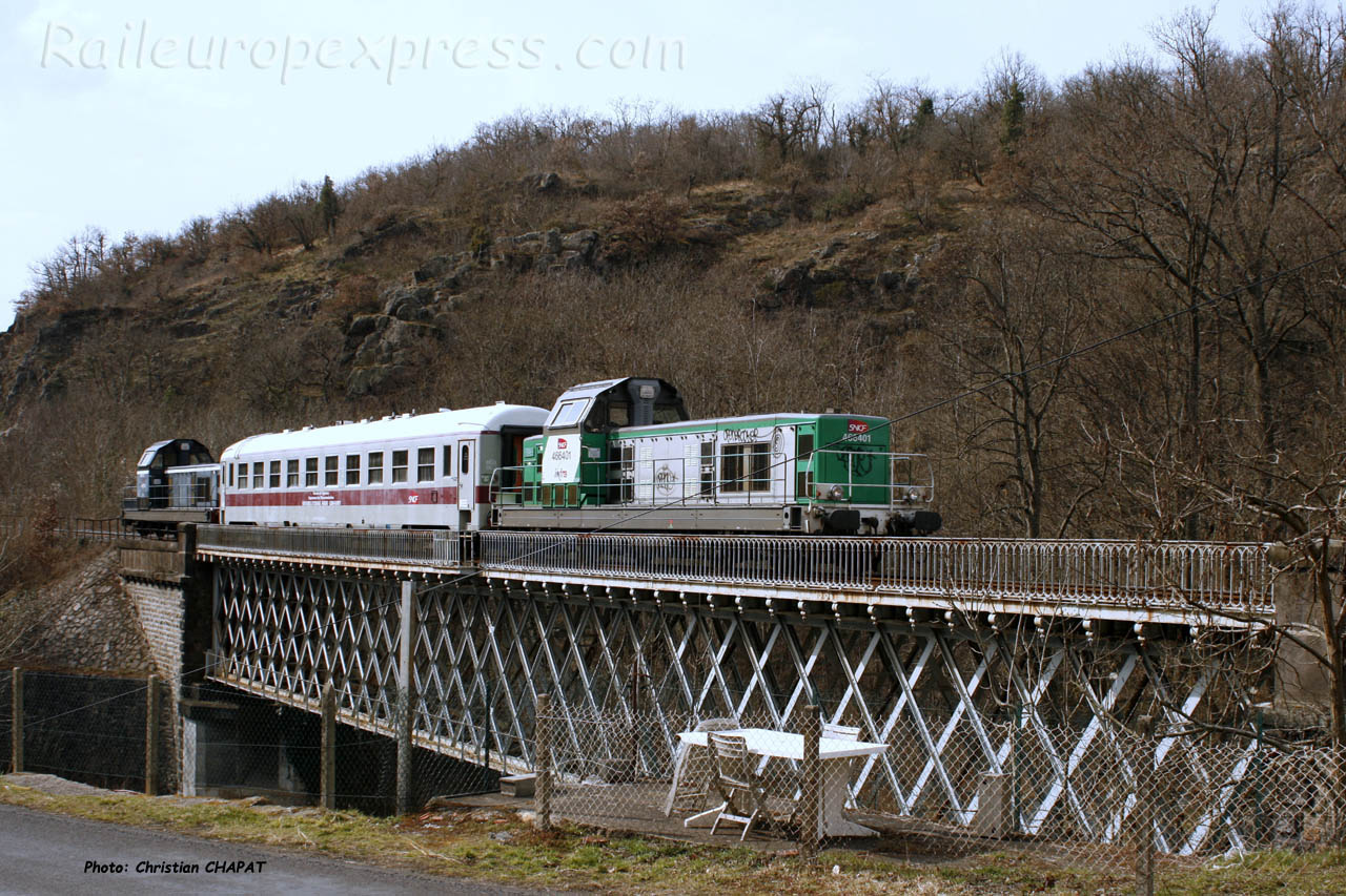 BB 66401 SNCF à Lempdes (F-43)