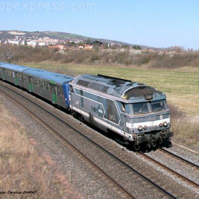 BB 67305 SNCF Le Cendre (F-63)