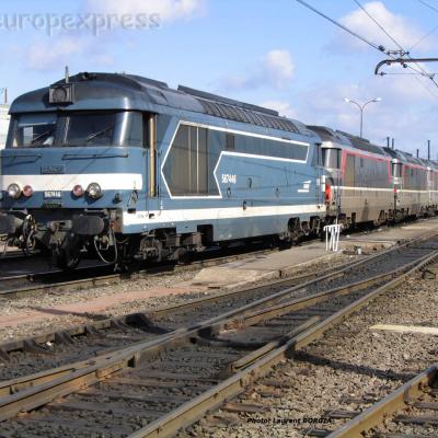 BB 67446 SNCF à Bordeaux (F-33)