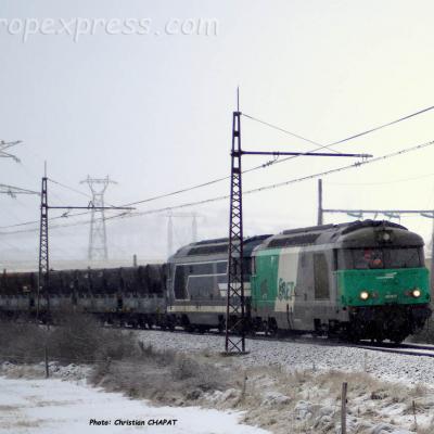 BB 67471 SNCF à Talizat (F-15)