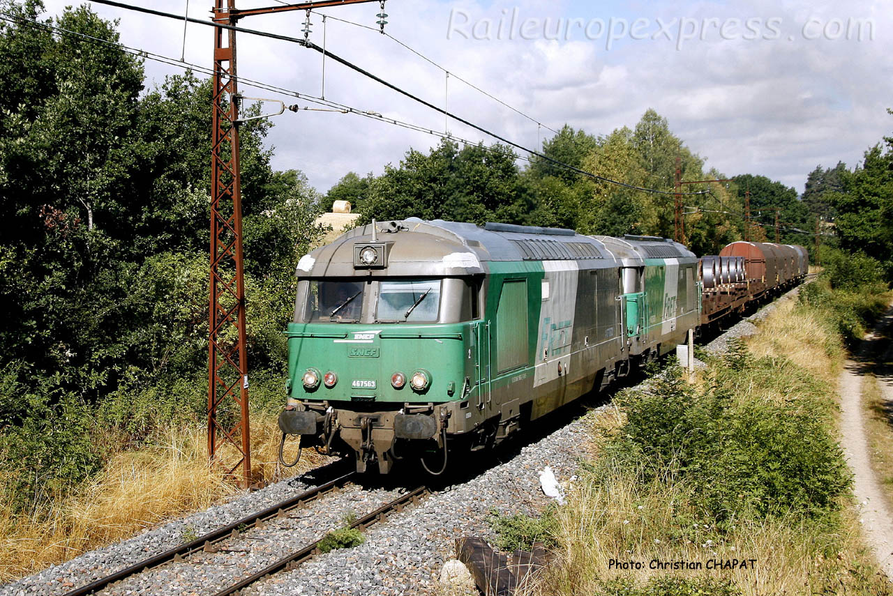 BB 67563 SNCF près de Garabit (F-15)