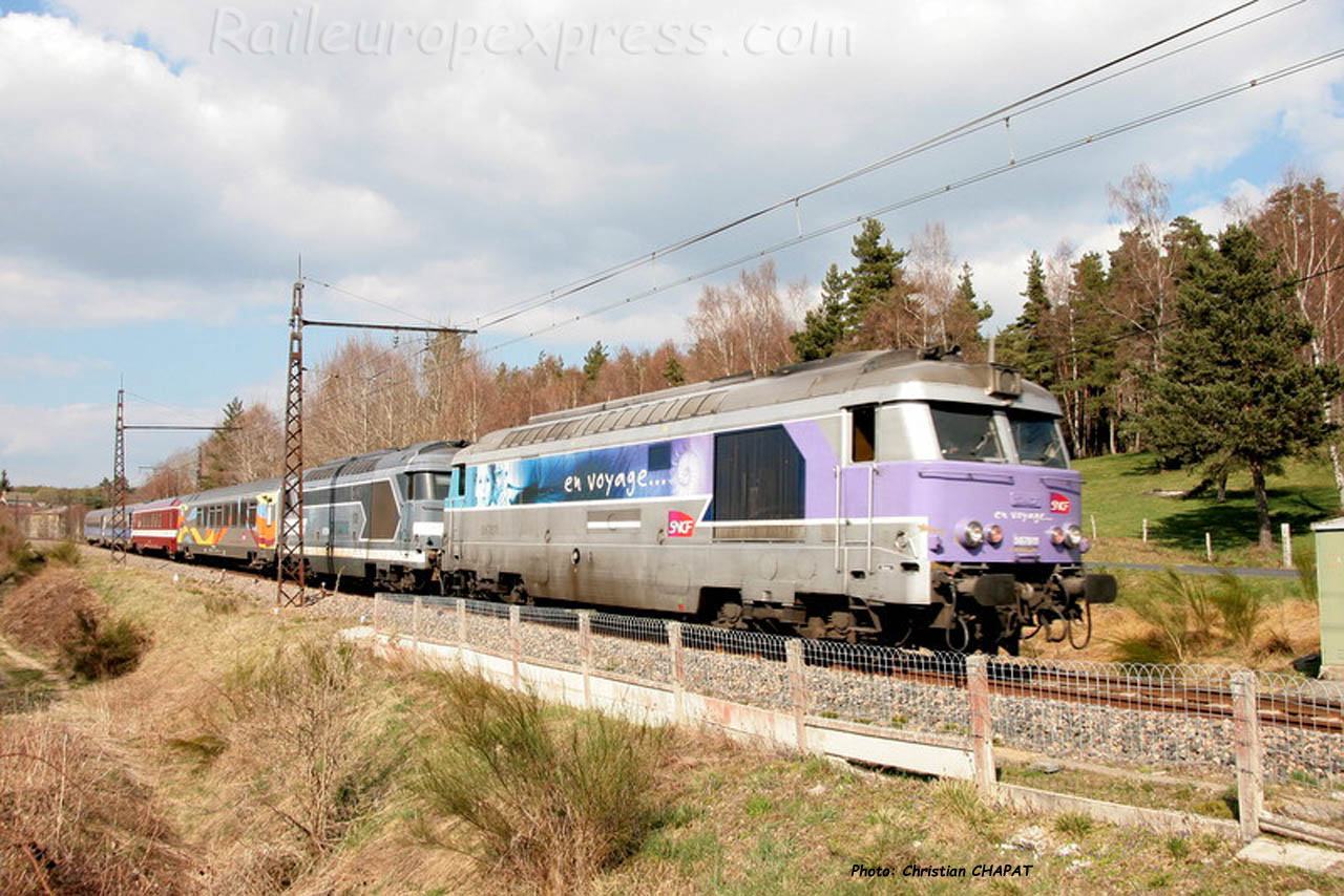 BB 67611 SNCF à Arcomie (F-48)