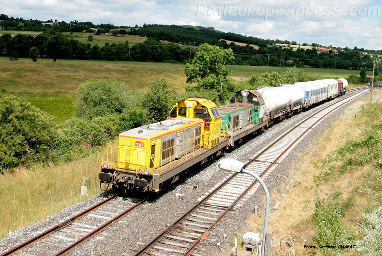 BB 69 263 SNCF à Saint Georges d'Aurac (F-43)