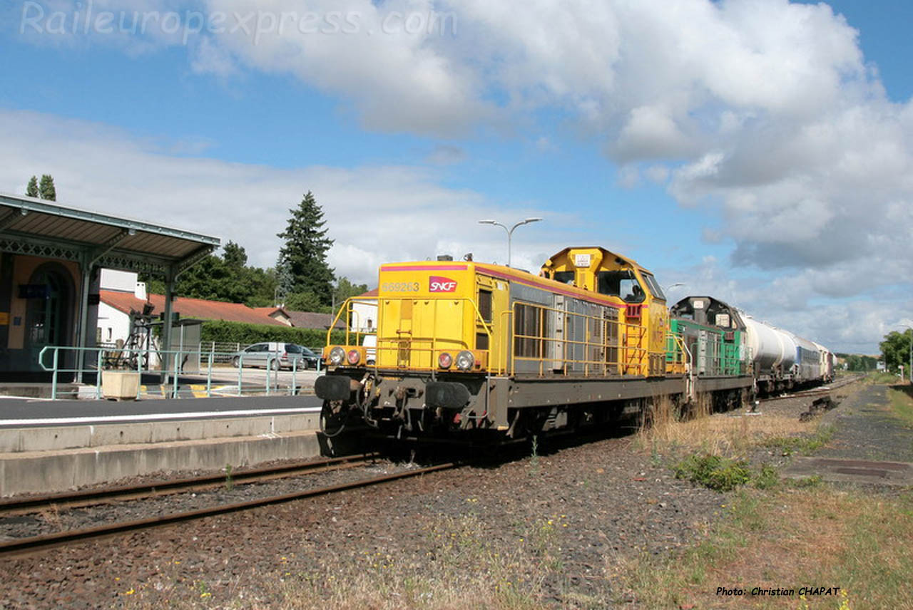 BB 69263 SNCF à Brioude (F-63)