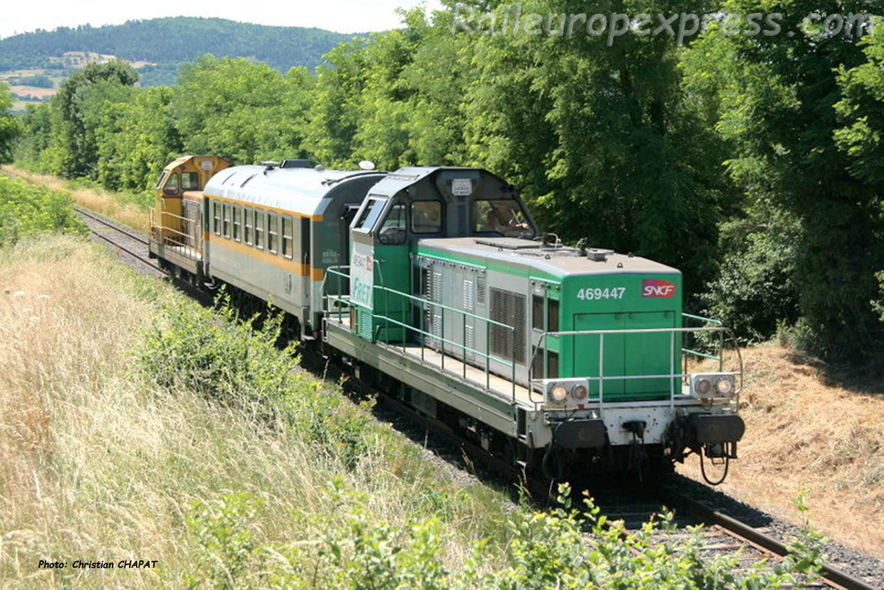 BB 69447 SNCF à Fontanes (F-43)