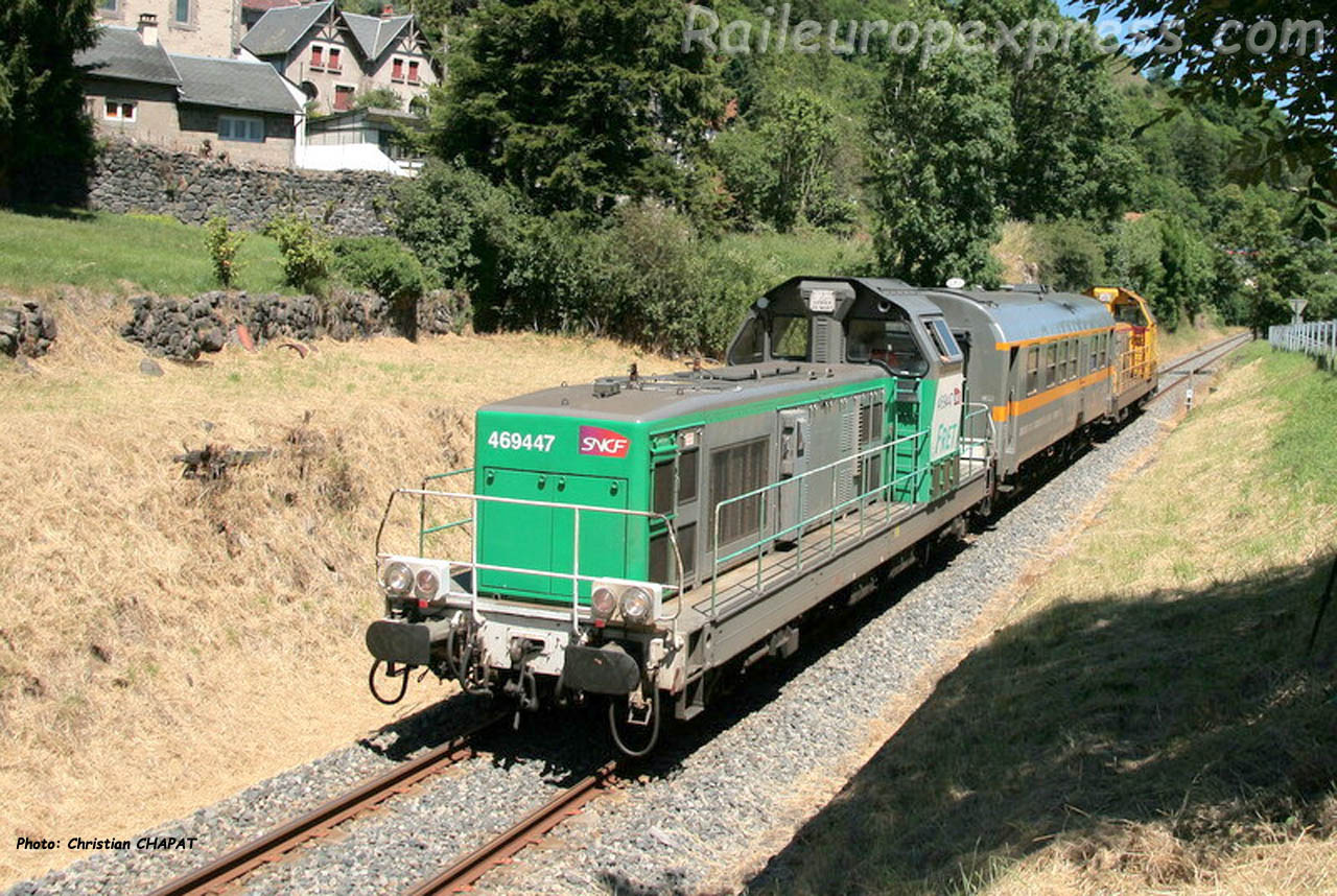 BB 69447 SNCF à Murat (F-15)