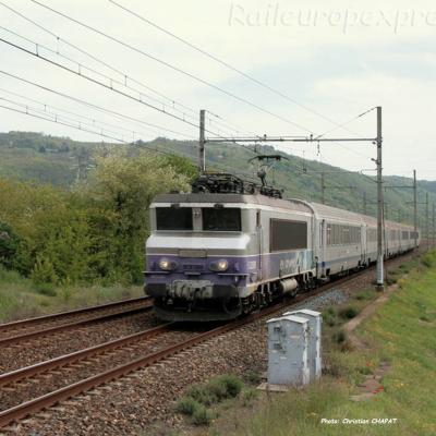 BB 7200 SNCF à Laveyron (F-26)