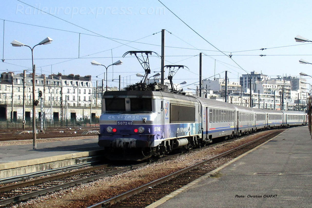 BB 7248 SNCF à Paris-Bercy (F-75)