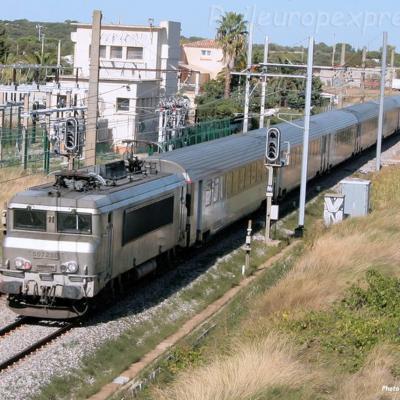 BB 7250 SNCF à Mireval (F-34)