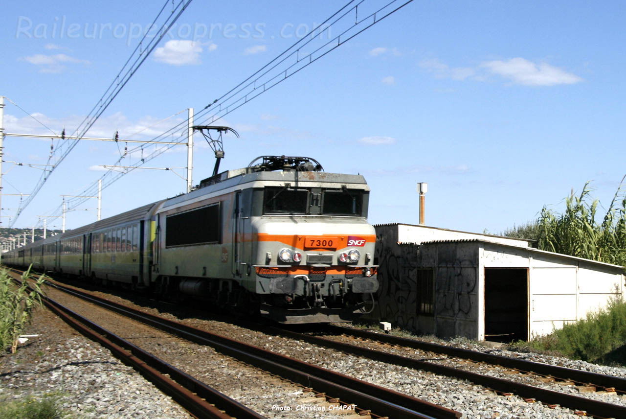 BB 7300 SNCF à Sète (F-34)