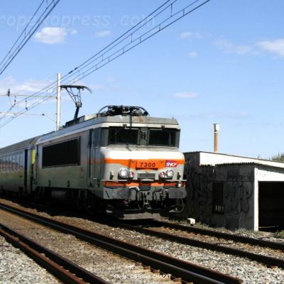 BB 7300 SNCF à Sète (F-34)