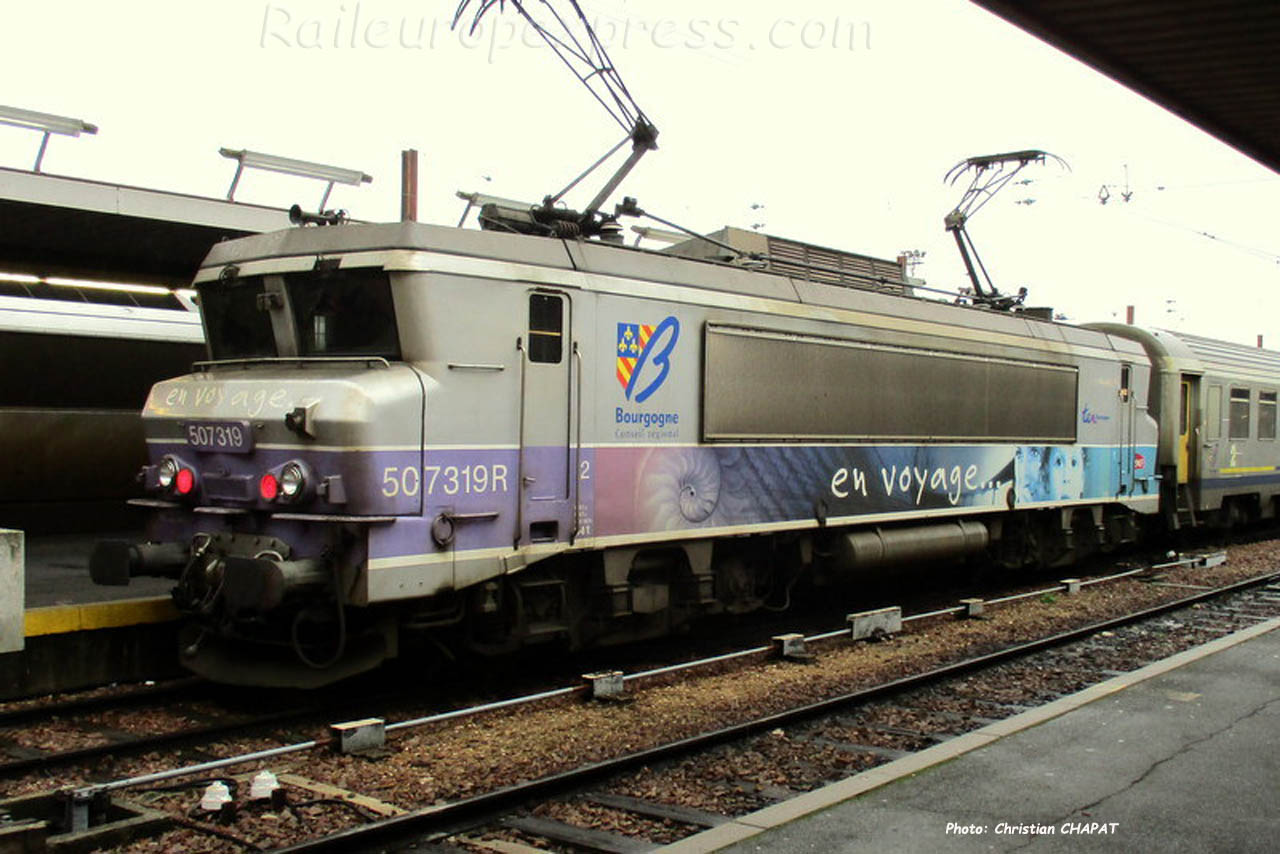 BB 7319 SNCF à Paris-Bercy (F-75)