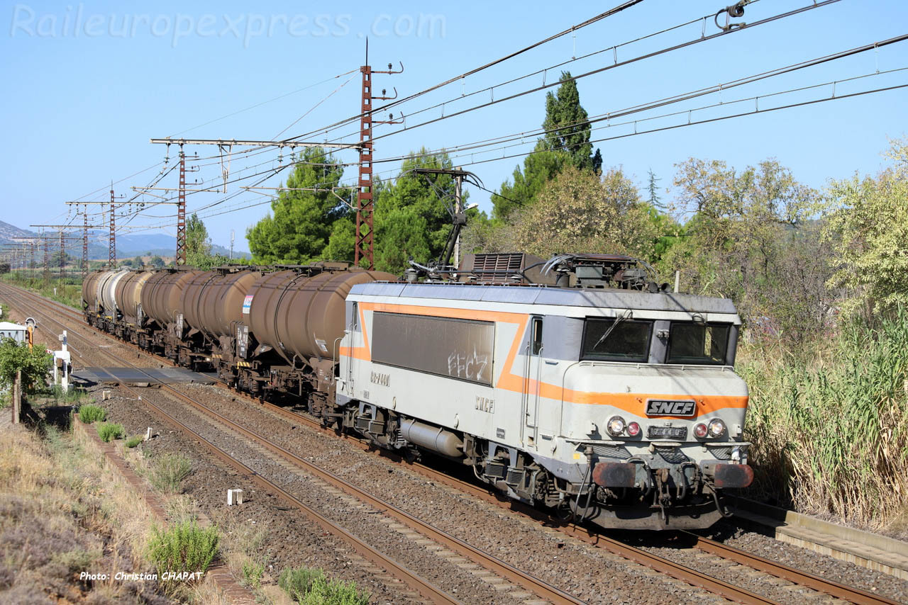 BB 7440 SNCF à Conilhac Corbières (F-11)