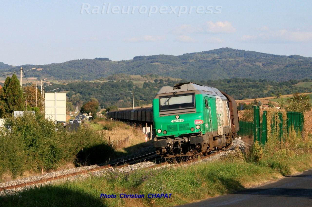 BB 75023 Retour à vide d'un train 