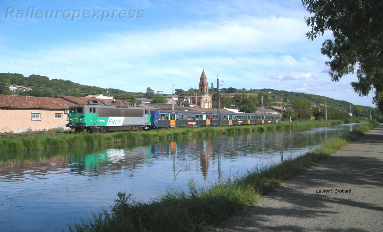 BB 8632 SNCF à Pompignan (F 82)