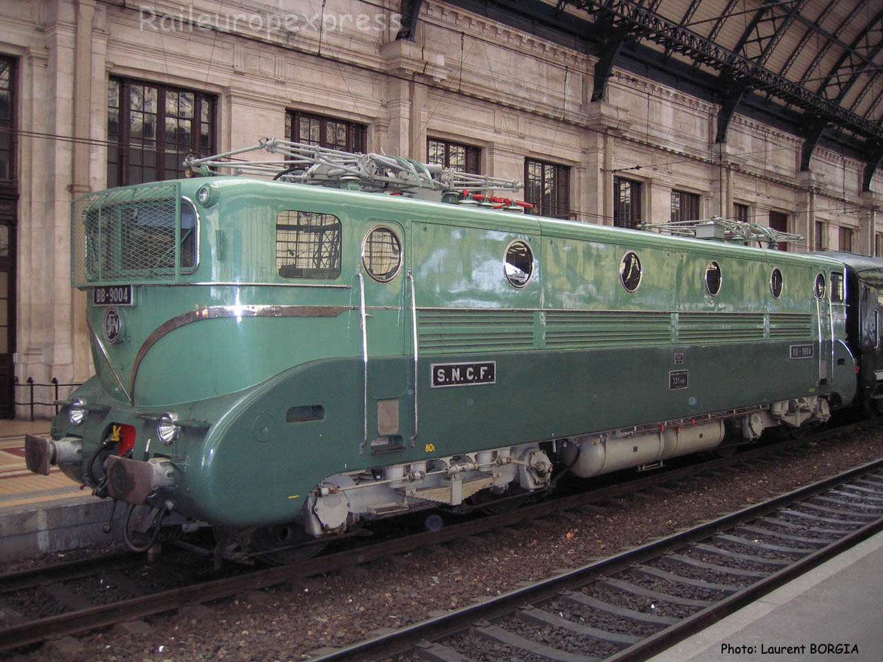 BB 9004 SNCF à Bordeaux Saint Jean (F-33)