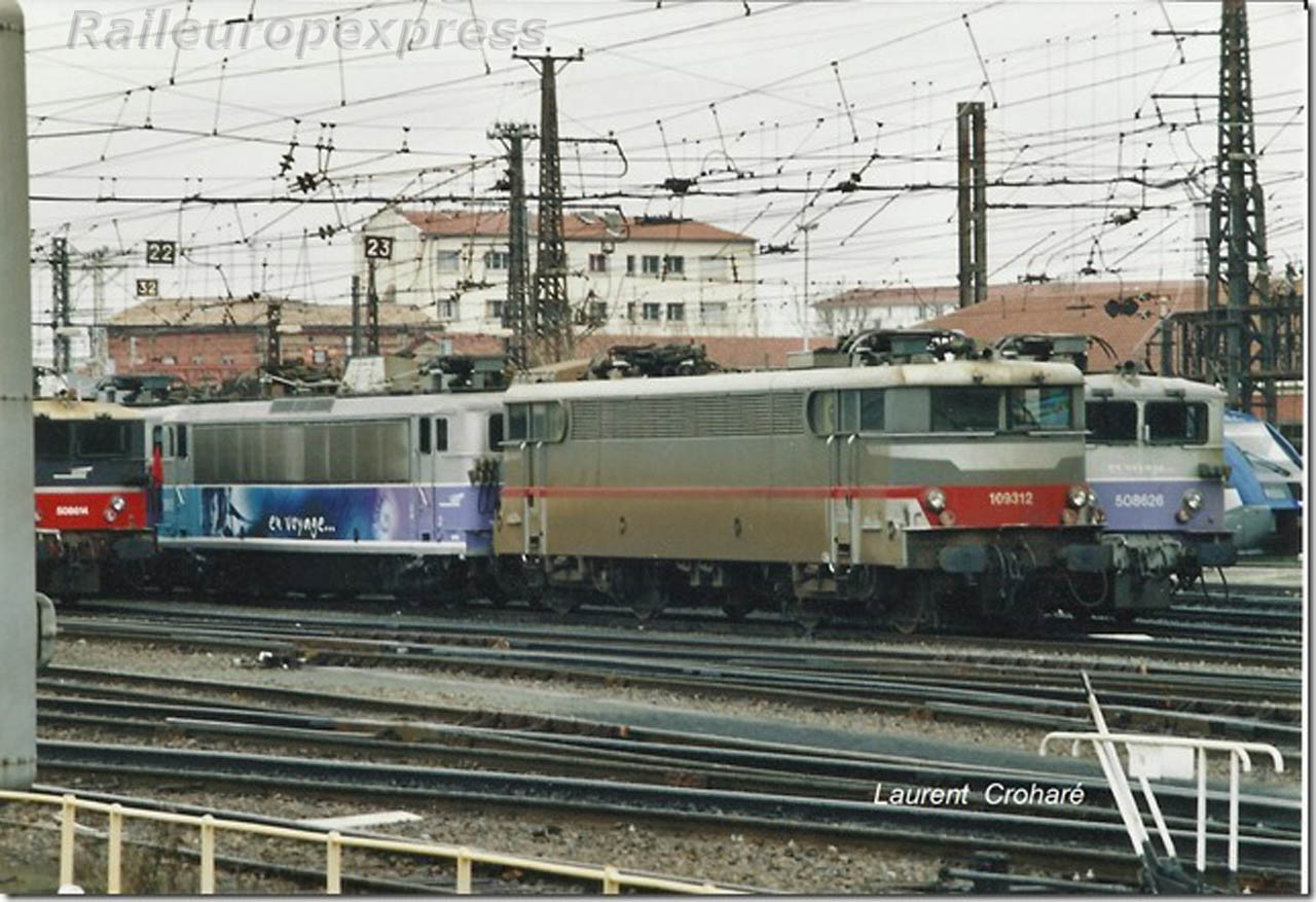 BB 9312 SNCF à Toulouse Matabiau (F 31)