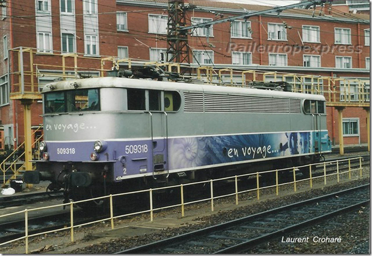 BB 9318 au dépôt de Toulouse Matabiau (F 31)