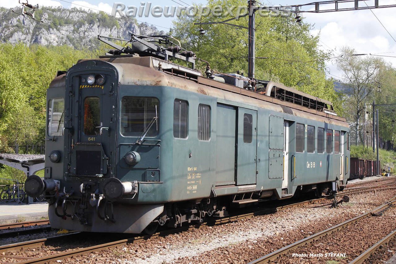 BDe 4/4 641 OeBB à Balsthal