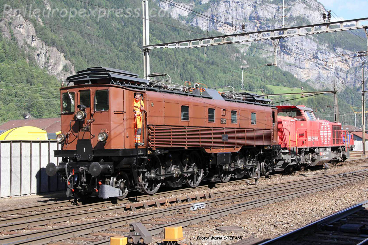 Be 4/6 12320 CFF à Erstfeld (CH)