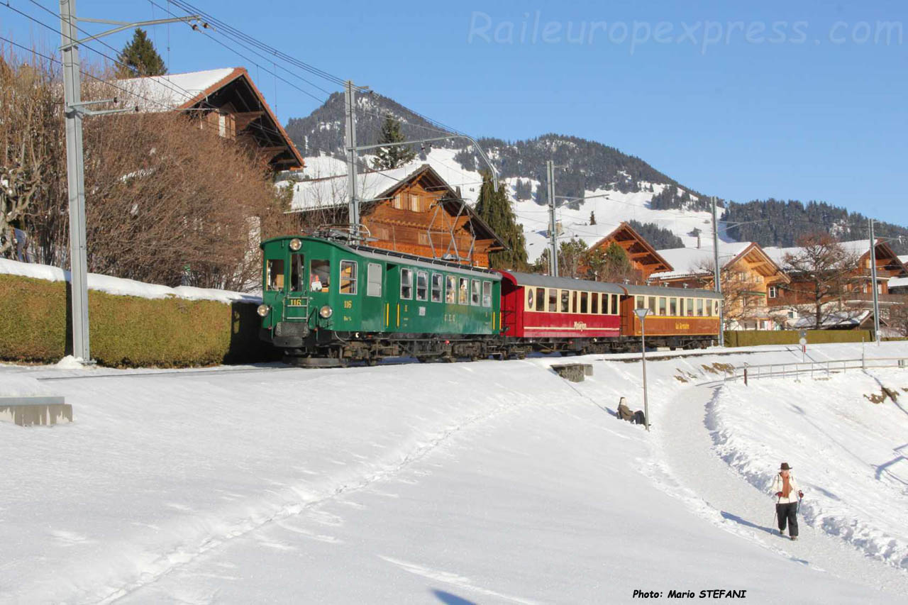 Be 4/4 116 TPF Château d'Oex (CH)