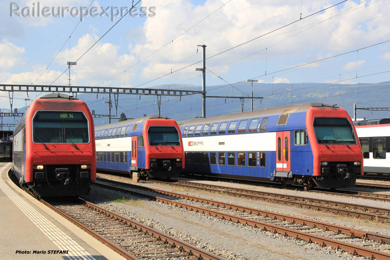 Bt S Bahn CFF à Yverdon (CH)