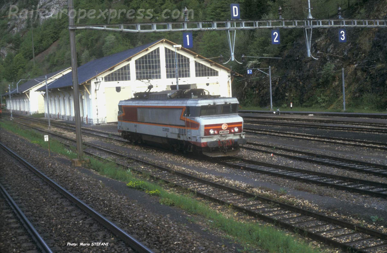 CC 21003 SNCF à Vallorbe (CH)