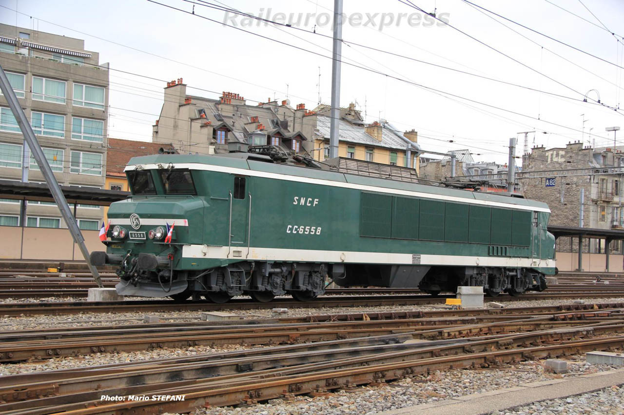 CC 6558 SNCF à Genève Cornavin (CH)