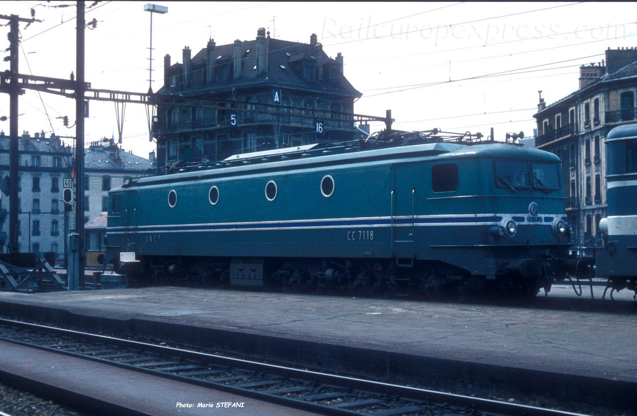 CC 7118 SNCF à Genève (CH)