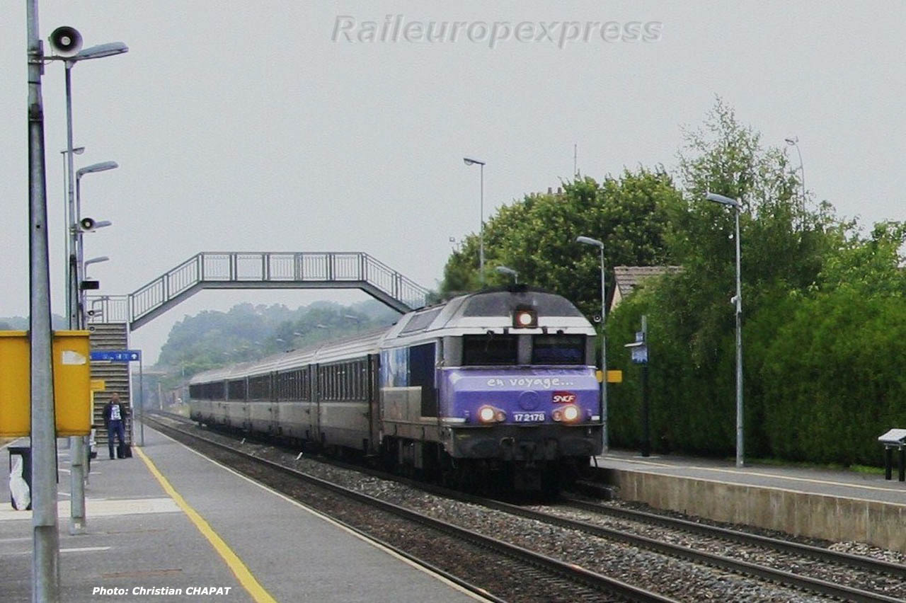 CC 72178 SNCF à Verneuil L'Etang (F 77)