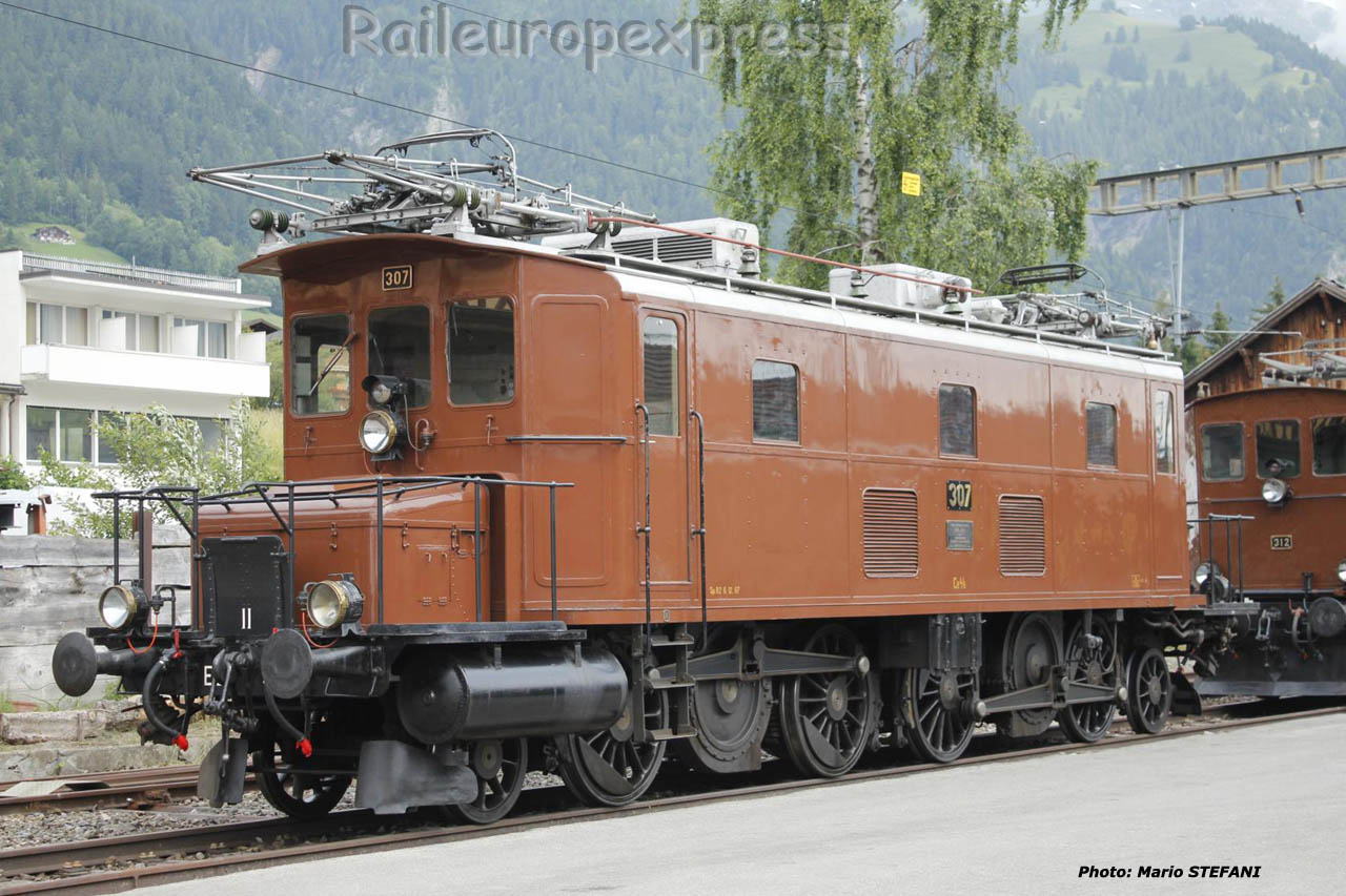 Ce 4/6 307 BLS à Frutigen (CH)