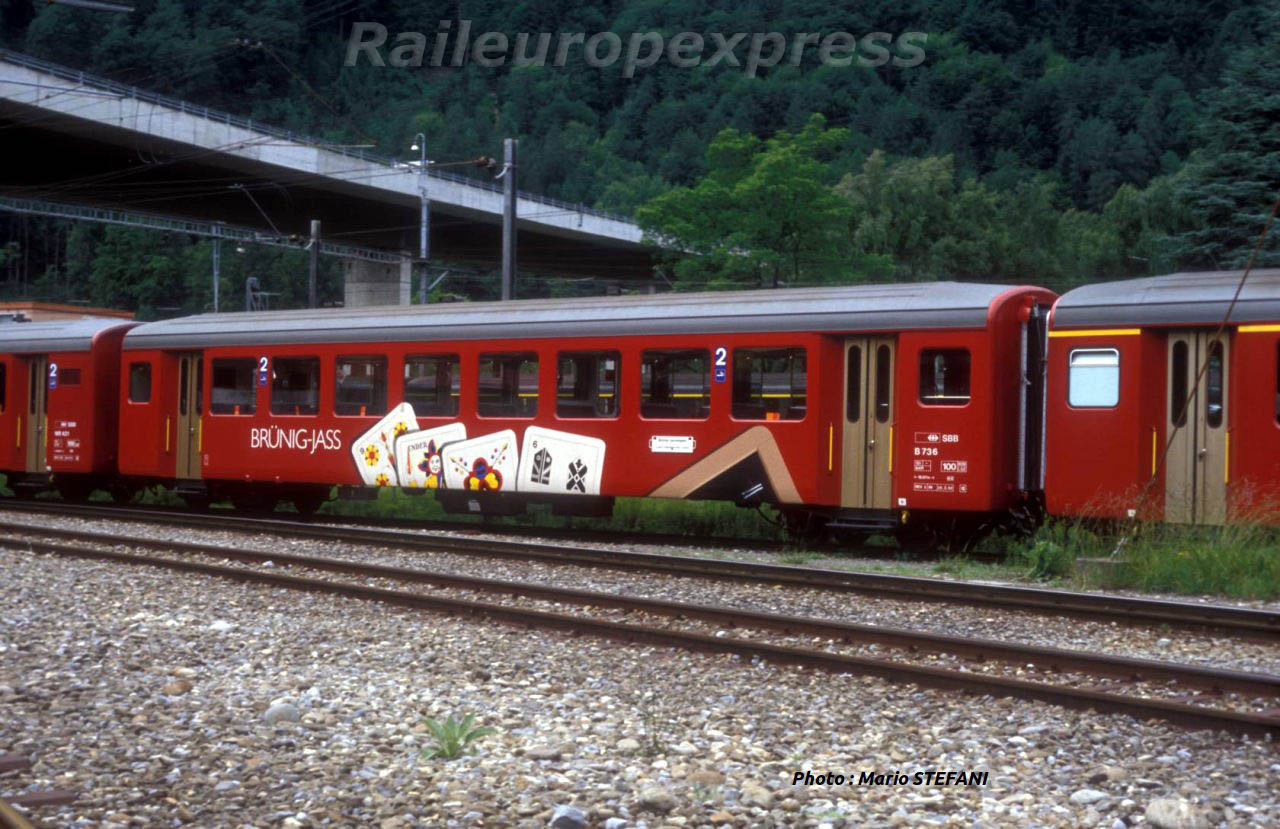 CFF B 736 BRUNIG JASS +á Interlaken