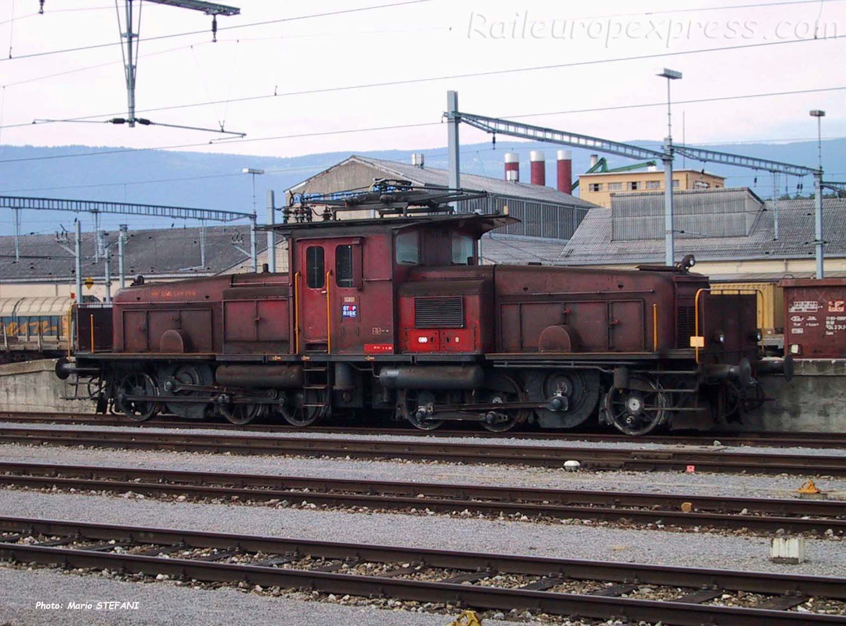 Ee 6/6 I 16801 CFF à Yverdon (CH)