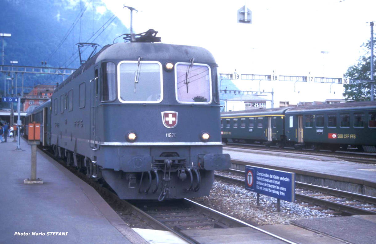 CFF Re 6/6 11670 Arth Goldau