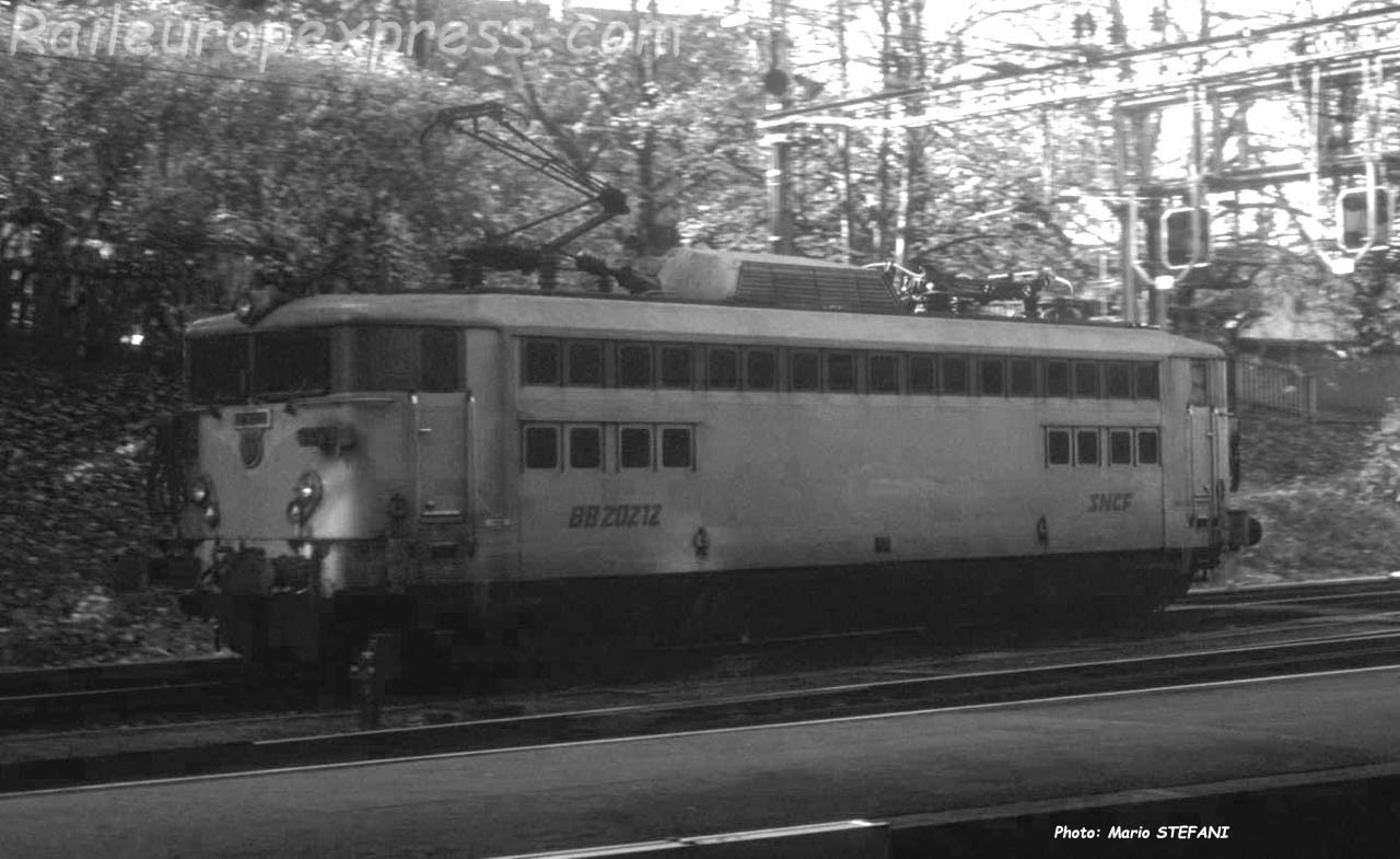 BB 20212 SNCF à Basel (CH)