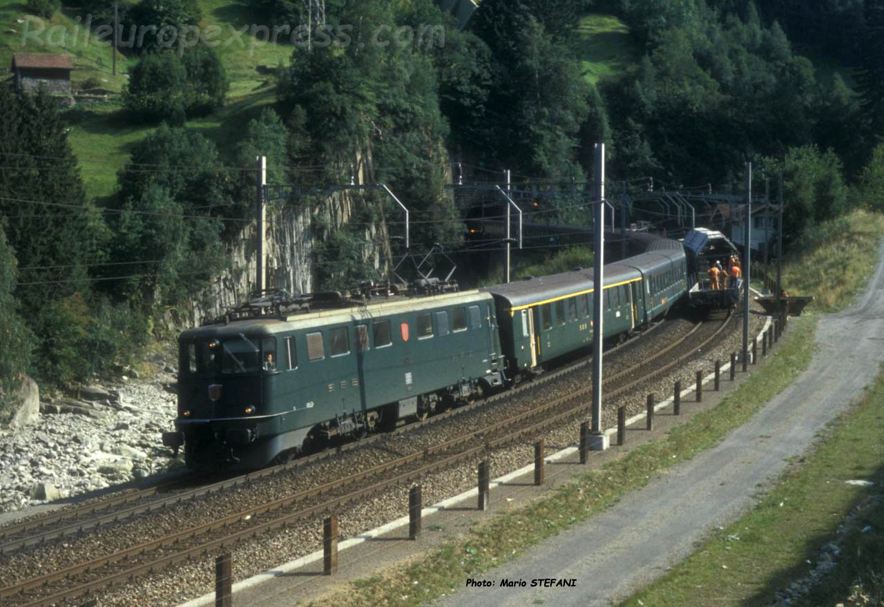 CS22D 04 CFF Ae 6/6 IR Wassen 20-09-1990 DMS CS22D 04 copie