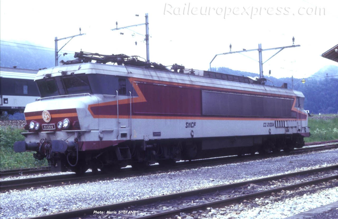 CC 21004 SNCF à Vallorbe (CH)