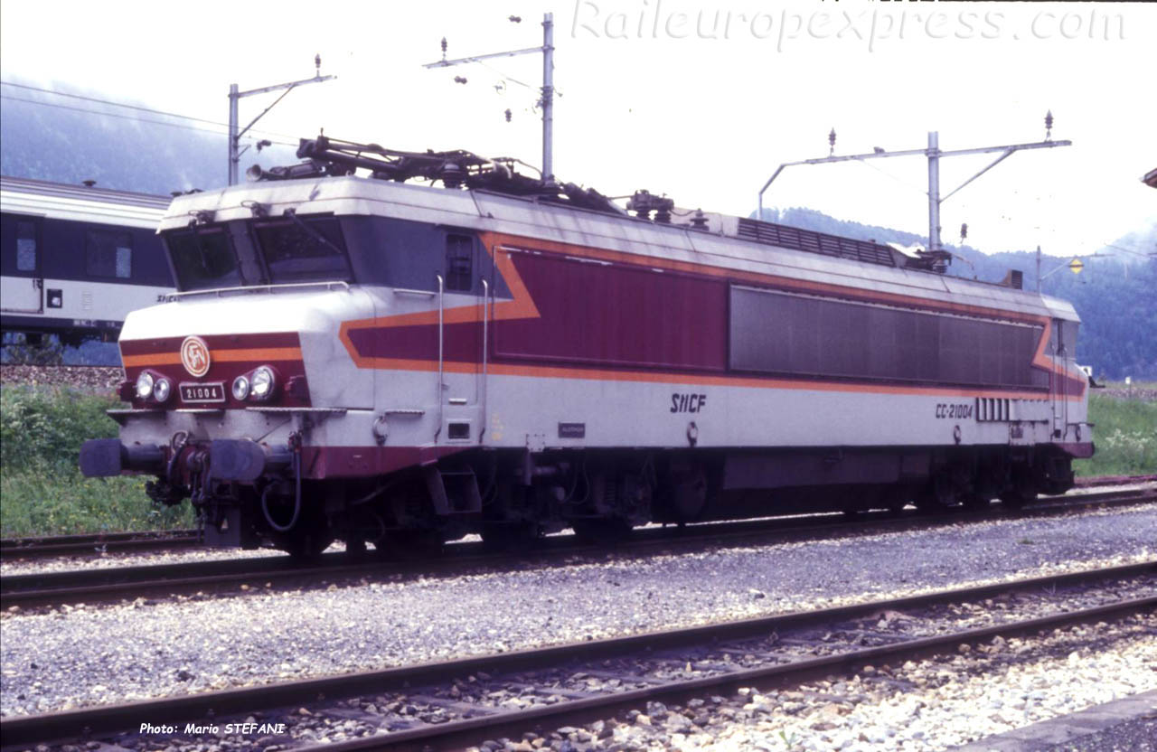 CC 21004 SNCF à Vallorbe (CH)