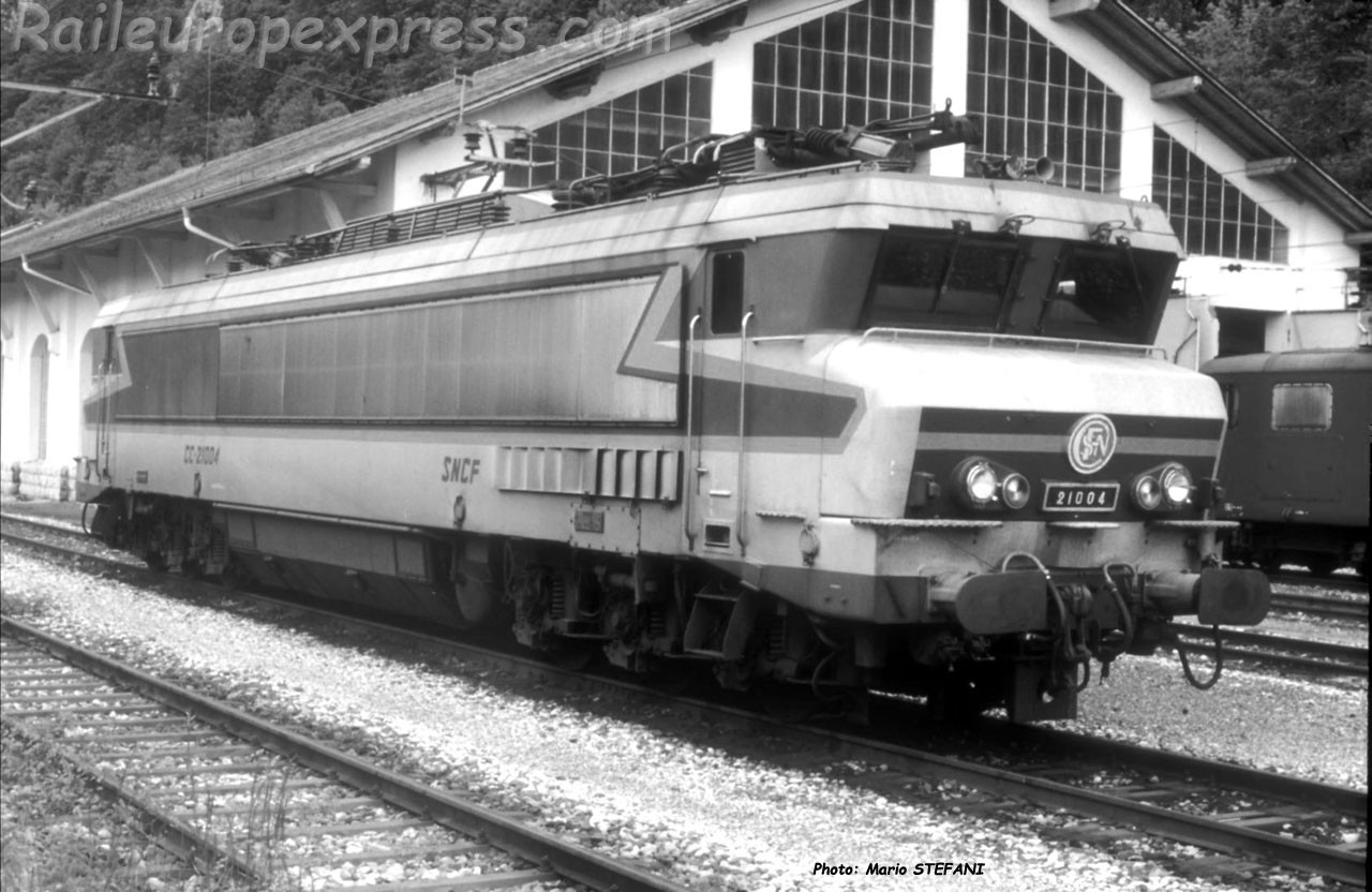 CC 21004 SNCF à Vallorbe (CH)