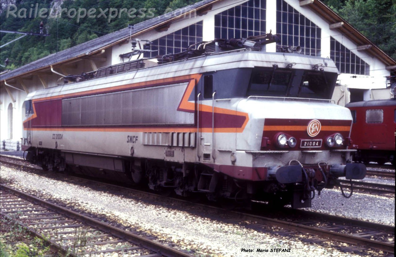 CC 21004 SNCF à Vallorbe (CH)